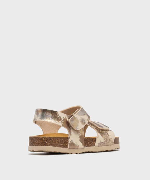 Sandales à scratch et semelle intérieure cuir fille - Lovely Wings vue4 - LOVELY WINGS - GEMO