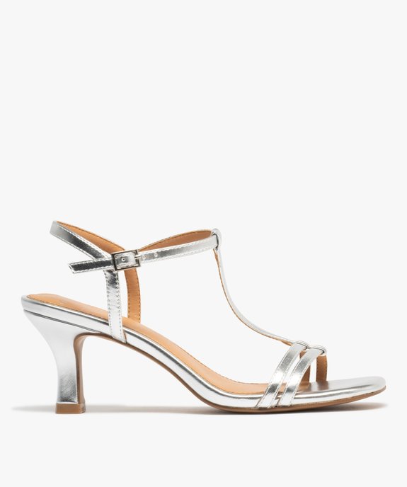 Sandales à talon multibrides femme vue2 - FOLLOW ME - GEMO