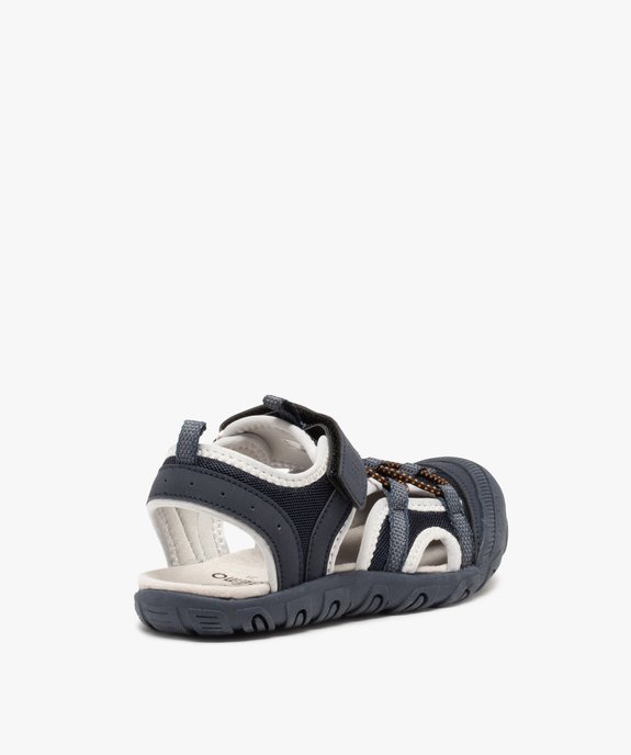 Sandales sport garçon multi-matières à bout fermé vue4 - GEMO (ENFANT) - GEMO