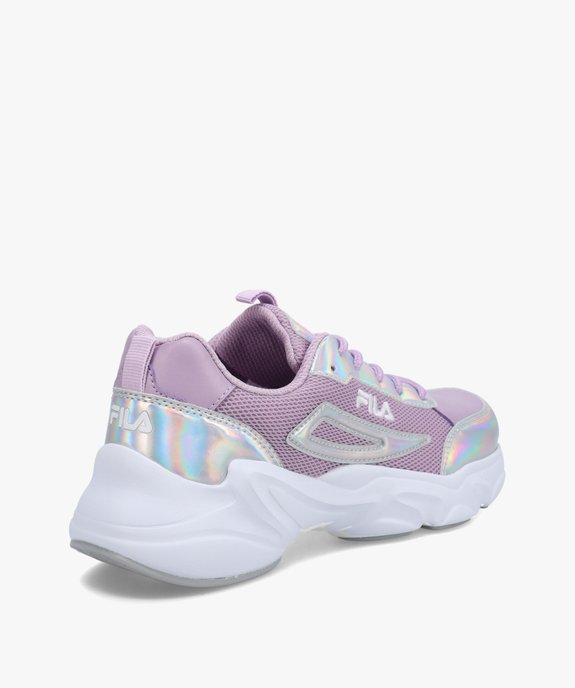 Baskets femme multi-matières à détails brillants – Fila Felice vue4 - FILA - GEMO