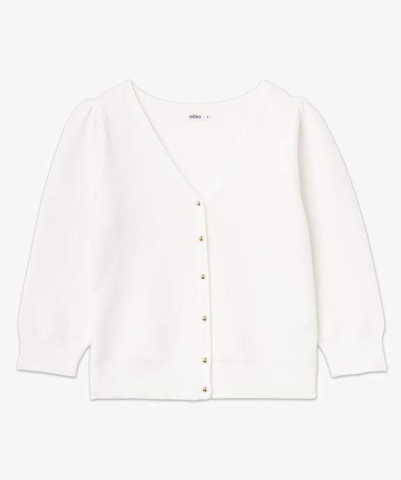 Gilet à manches bouffantes femme vue4 - GEMO(FEMME PAP) - GEMO