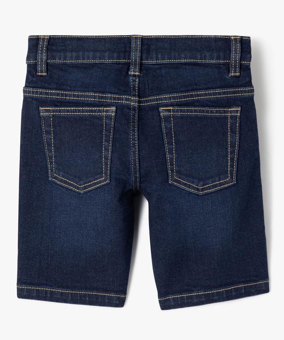 Bermuda garçon en jean vue5 - GEMO (ENFANT) - GEMO