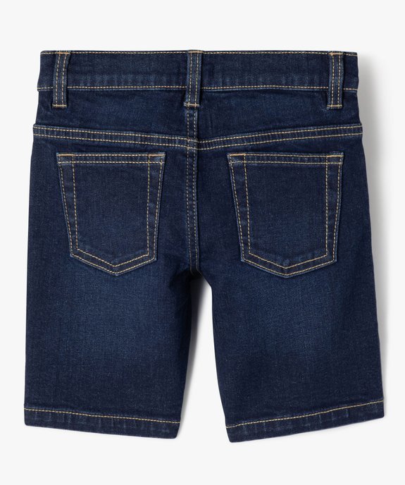 Bermuda garçon en jean vue5 - GEMO (ENFANT) - GEMO