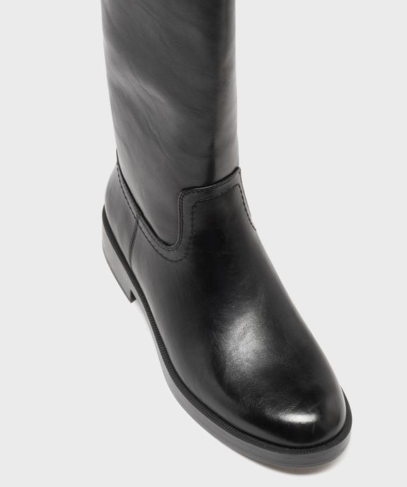 Bottes cavalières à petite boucle décorative femme - Follow Me vue5 - FOLLOW ME - GEMO