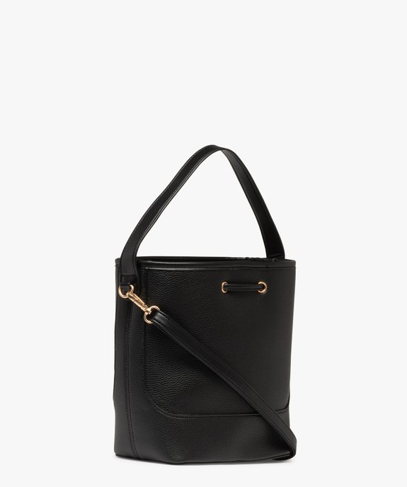 Sac seau à bandoulière amovible femme vue2 - GEMO (ACCESS) - GEMO