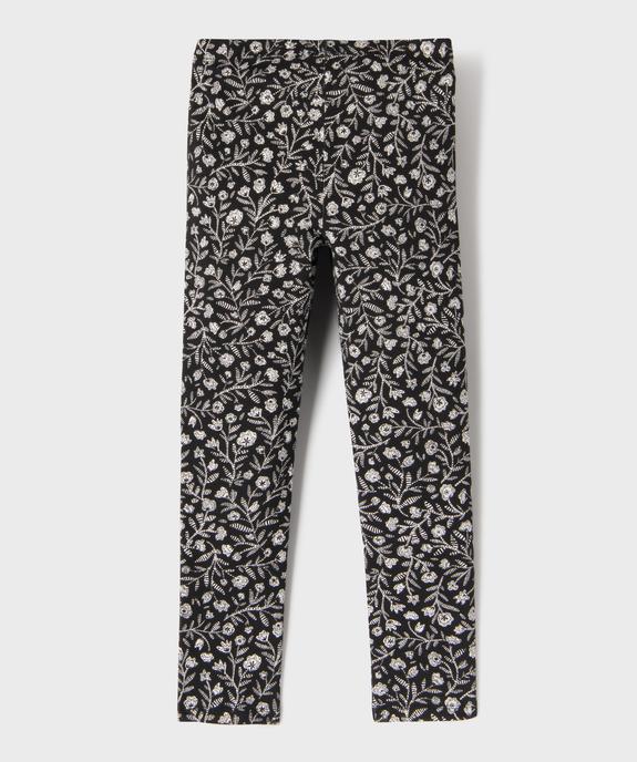 Legging imprimé à taille élastiquée fille vue3 - GEMO (ENFANT) - GEMO