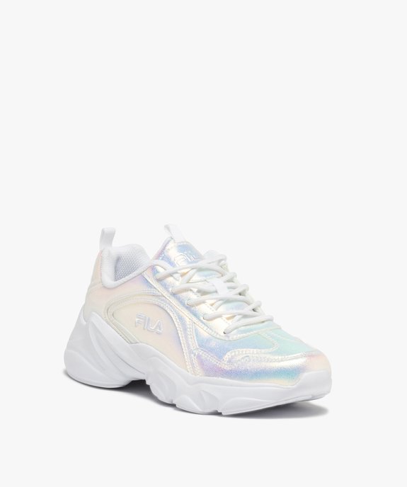 Baskets femme running irisées à lacets - Fila Alamo vue2 - FILA - GEMO