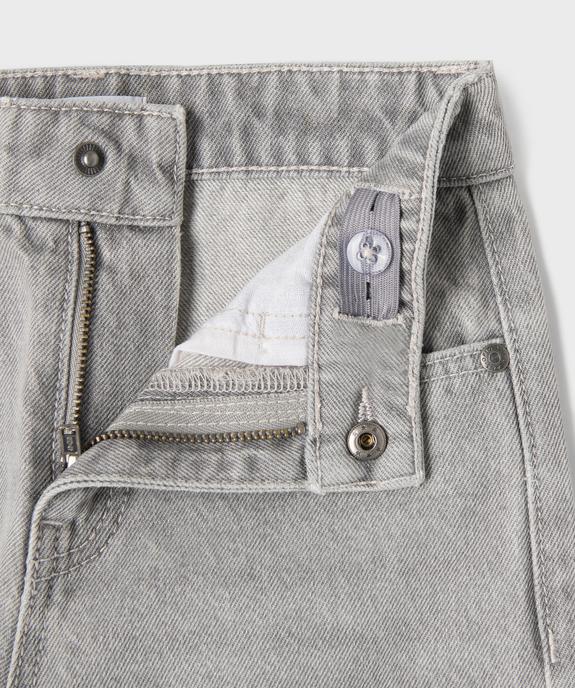 Jean Wide leg avec taille ajustable garçon vue3 - GEMO 4G GARCON - GEMO