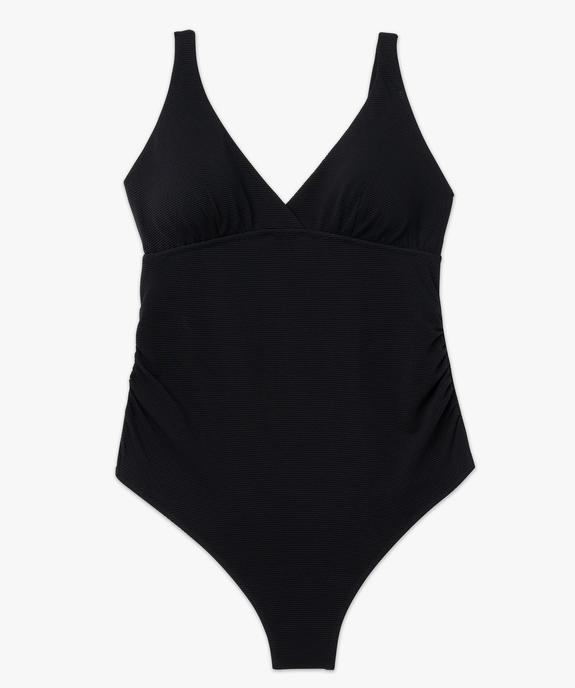 Maillot de bain de grossesse 1 pièce uni vue9 - GEMO (PLAGE) - GEMO