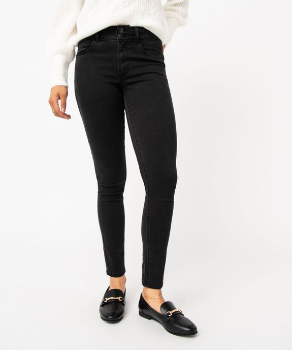 Jean skinny push-up femme  vue1 - GEMO(FEMME PAP) - GEMO