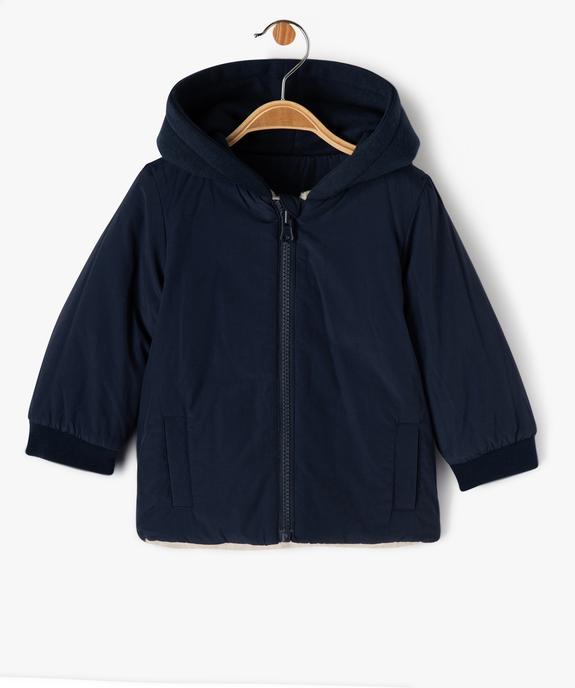 Blouson réversible à capuche bébé garçon - LuluCastagnette vue3 - LULUCASTAGNETTE - GEMO