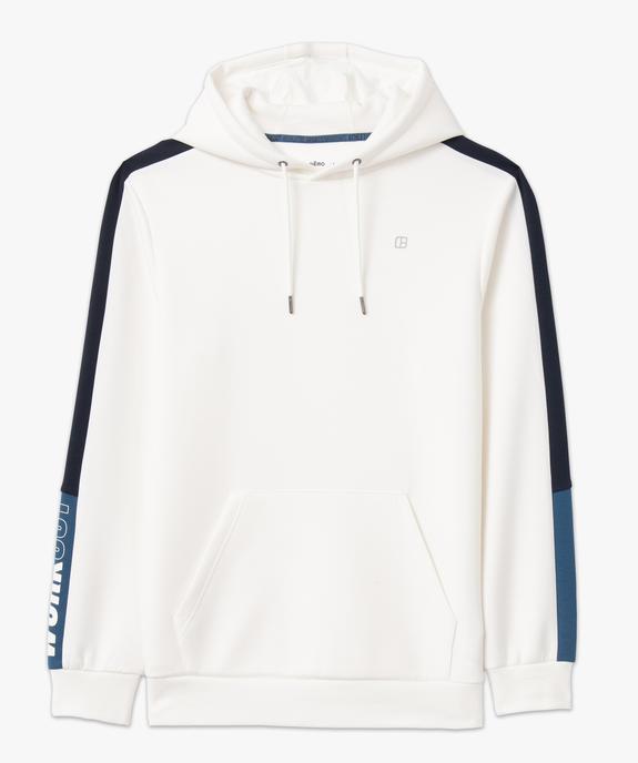 Sweat à capuche homme en maille sport vue4 - GEMO (HOMME) - GEMO