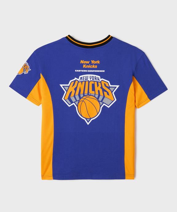 Tee-shirt manches courtes imprimé Knicks garçon - NBA vue3 - NBA - GEMO