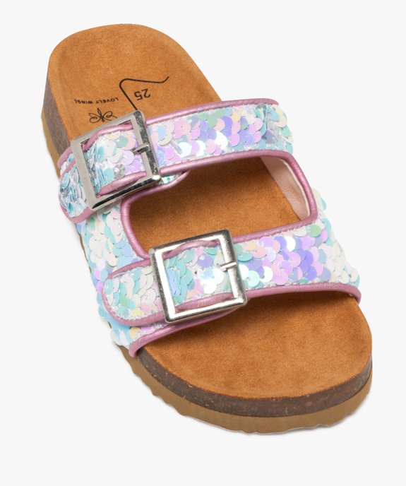 Sandales à sequins réversibles fille vue5 - LOVELY WINGS - GEMO