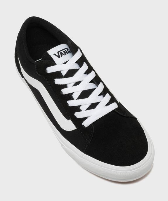 Baskets basses en cuir suédé et textile homme - Vans vue5 - VANS - GEMO