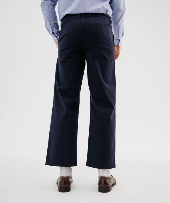 Pantalon chino coupe regular homme vue3 - GEMO 4G HOMME - GEMO