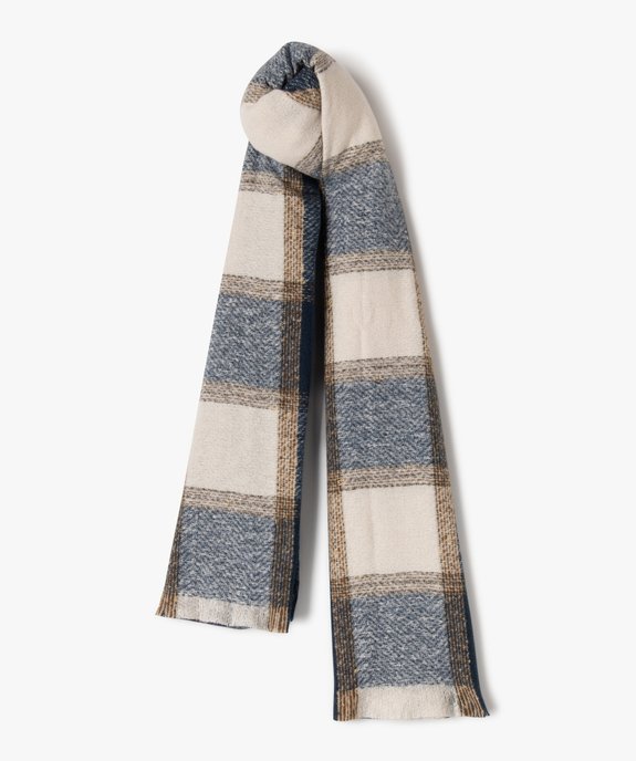 Écharpe motif tartan avec fil métallisé femme - LuluCastagnette vue1 - LULUCASTAGNETTE - GEMO
