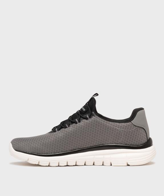 Baskets basses en mesh à enfiler homme - Skechers vue3 - SKECHERS - GEMO