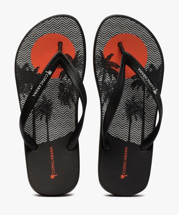 Tongs homme à semelle imprimée - Copacabana vue1 - COPACABANA - GEMO