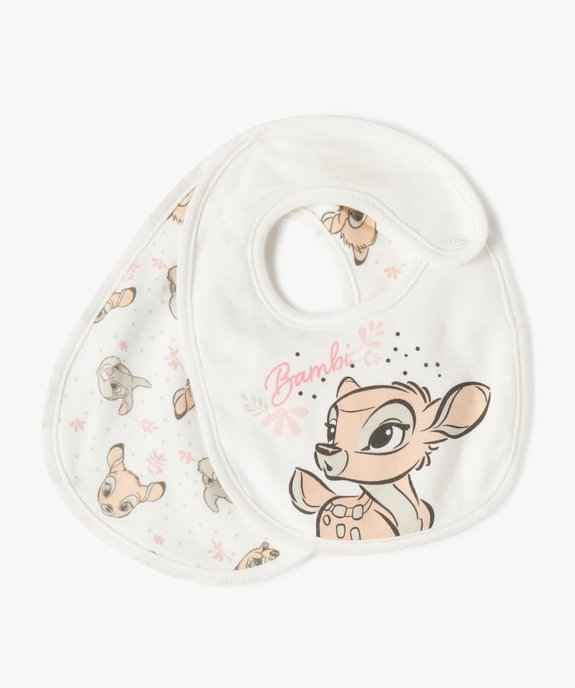 Bavoir bébé imprimé Bambi (lot de 2) - Disney Baby vue1 - DISNEY DTR - GEMO
