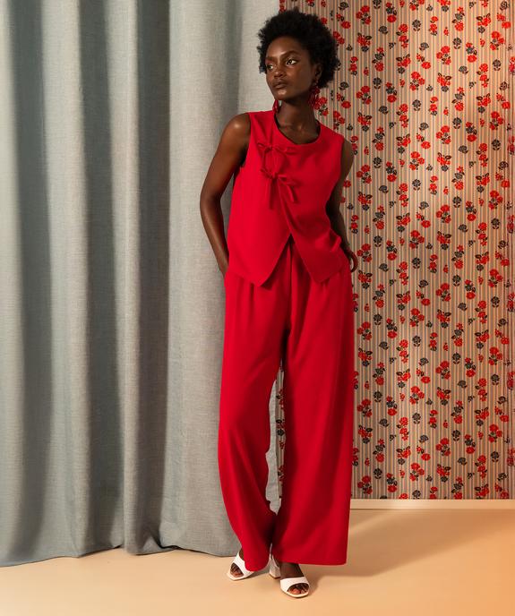 Pantalon fluide Wide leg femme vue1 - GEMO(FEMME PAP) - GEMO