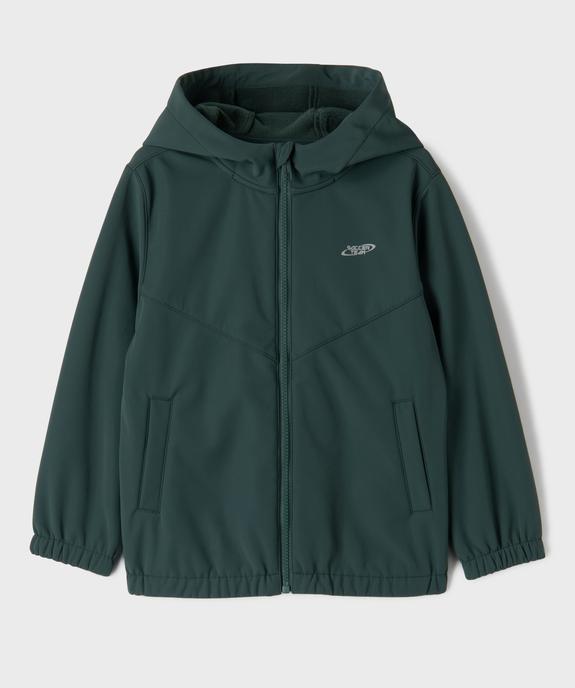 Blouson à capuche doublé polaire garçon vue1 - GEMO (ENFANT) - GEMO