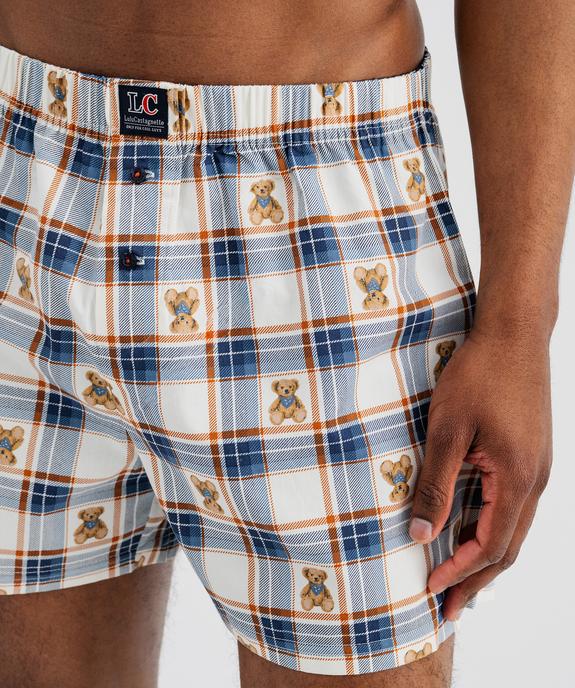 Caleçon en coton à ceinture élastique homme - LuluCastagnette (lot de 2) vue4 - LULUCASTAGNETTE - GEMO