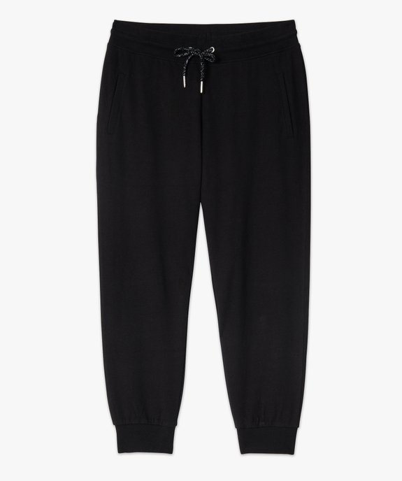 Pantalon de jogging femme longueur mollets vue4 - GEMO(FEMME PAP) - GEMO