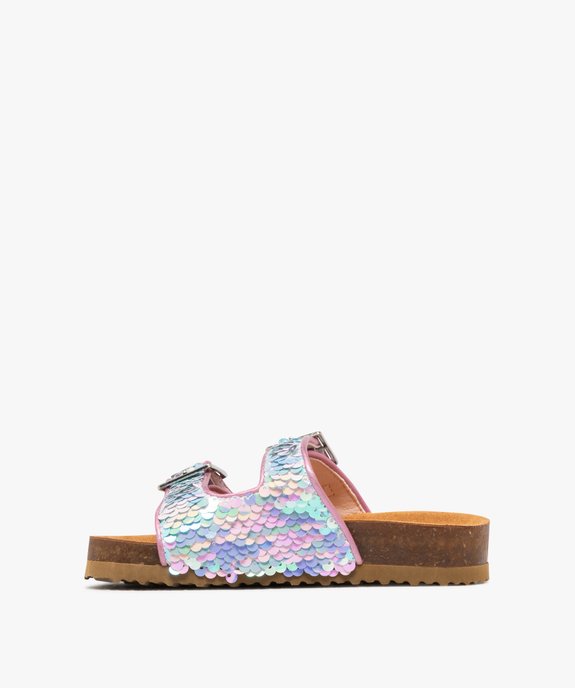 Sandales à sequins réversibles fille vue3 - LOVELY WINGS - GEMO