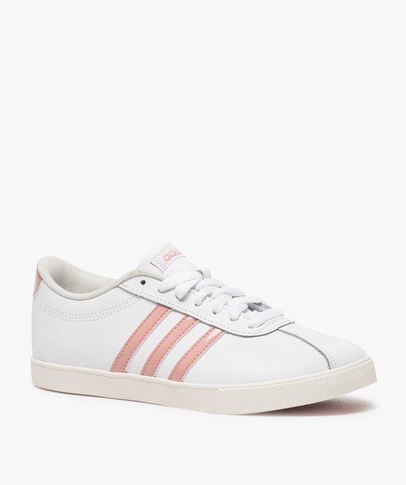 Baskets femme bicolores à lacets – Adidas Courset vue2 - ADIDAS - GEMO