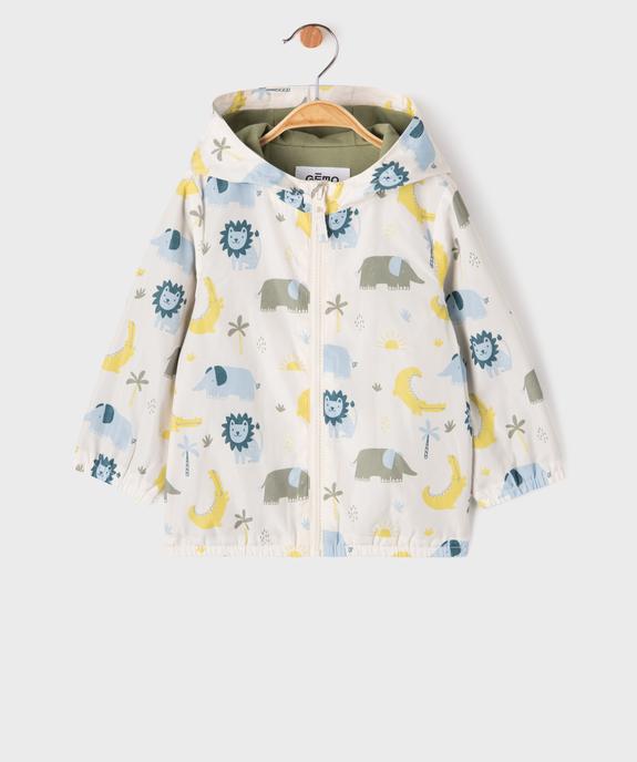 Blouson imperméable à capuche bébé garçon vue1 - GEMO(BEBE DEBT) - GEMO