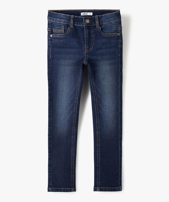 Jean coupe skinny extensible 5 poches garçon vue2 - GEMO 4G GARCON - GEMO