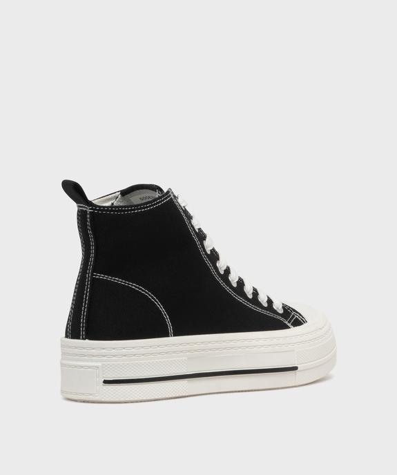 Baskets montantes en toile femme - Camps United vue4 - CAMPS - GEMO