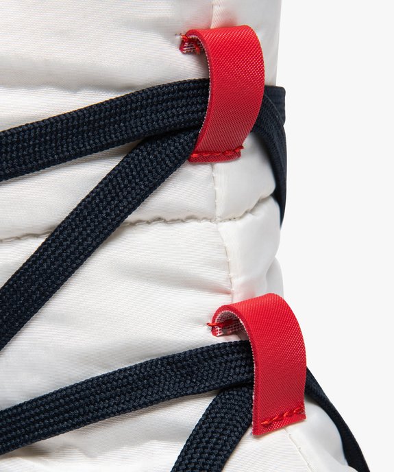 Après-ski femme avec lacets fantaisie vue6 - GEMO (EQUIPT) - GEMO