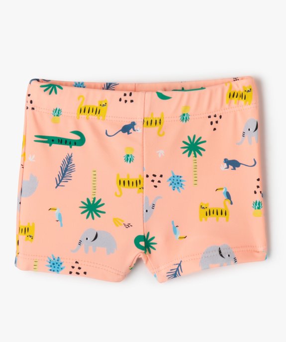 Maillot de bain bébé garçon à motif de la jungle vue1 - GEMO(BEBE DEBT) - GEMO