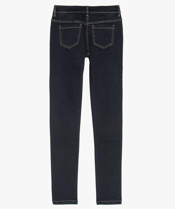 Jegging fille en stretch confortable vue3 - GEMO 4G FILLE - GEMO