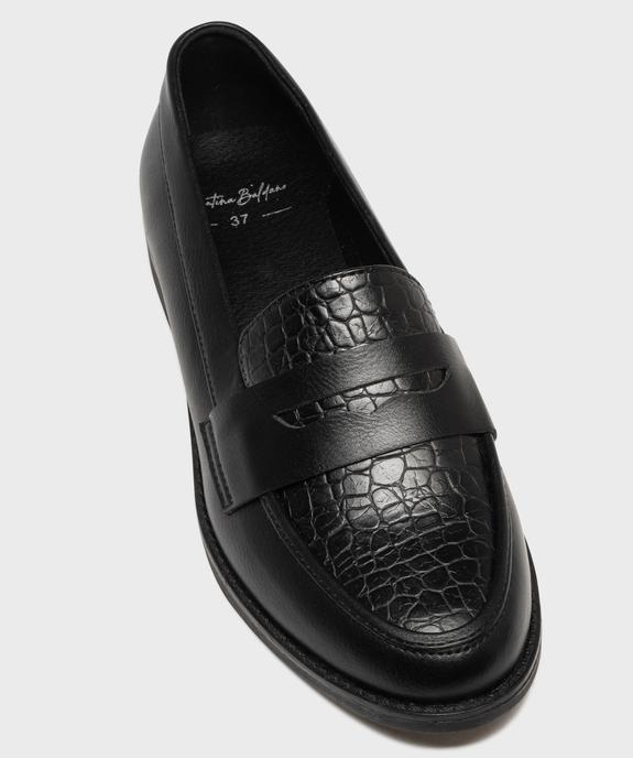 Mocassins avec dessus embossé femme - Valentina Baldano vue5 - VALENTINA BALDA - GEMO