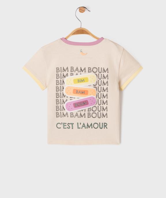 Boîte cadeau de naissance à anses imprimé ours vue6 - GEMO 4G BEBE - GEMO