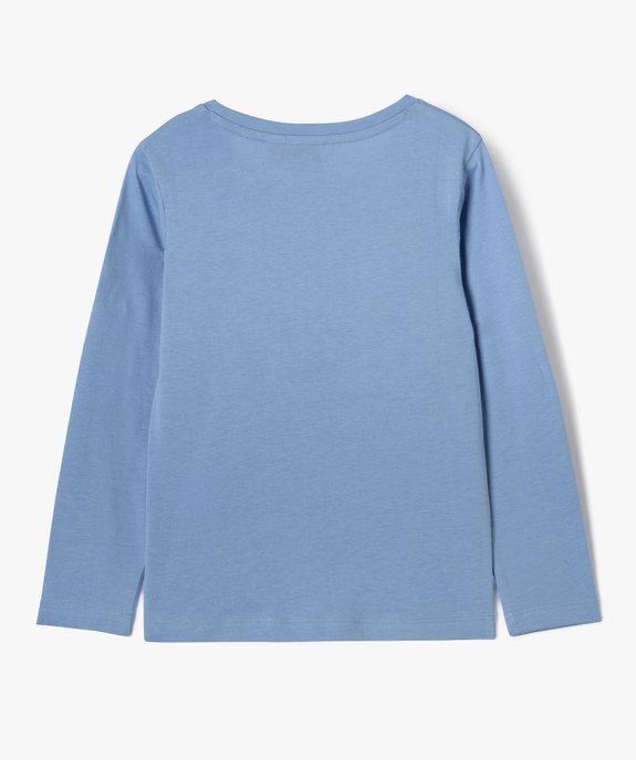 Tee-shirt manches longues avec motif Stitch fille - Disney vue3 - LILO & STITCH - GEMO