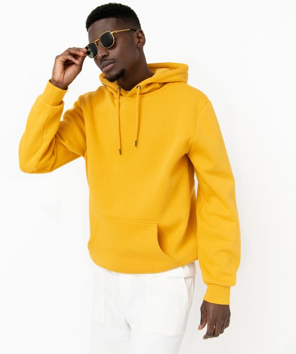 Sweat à capuche intérieur molletonné homme vue1 - GEMO 4G HOMME - GEMO
