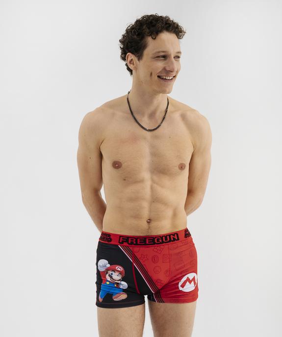Boxer en microfibre motifs Mario homme - Freegun x Super Mario vue1 - MARIO - GEMO