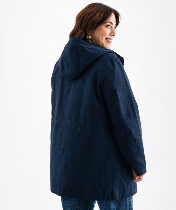 Parka légère à capuche femme grande taille vue3 - GEMO (G TAILLE) - GEMO