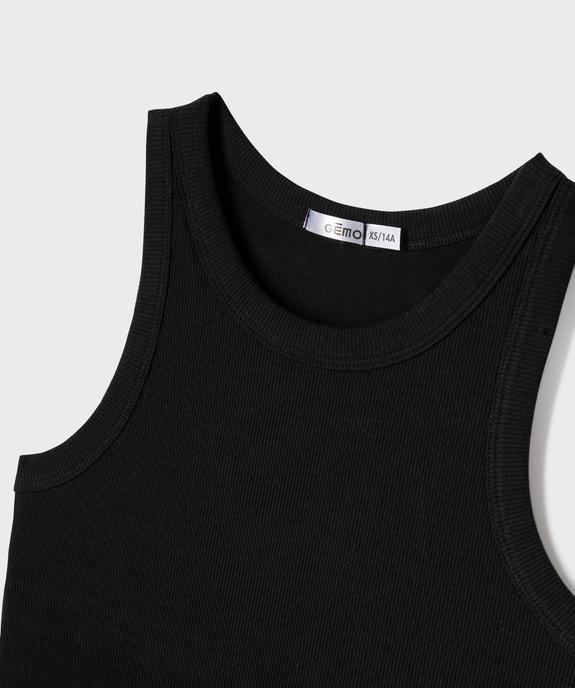 Débardeur court avec brassière intégrée fille vue2 - GEMO 4G FILLE - GEMO