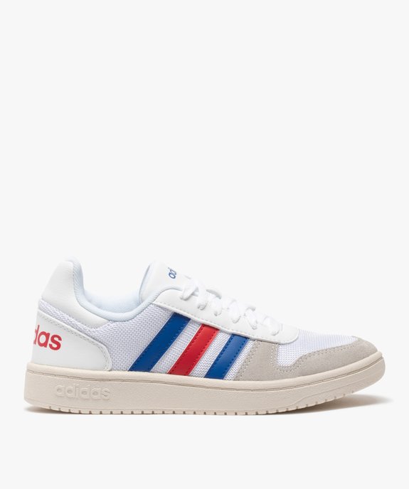 Tennis femme tricolores à lacets – Adidas Hoops 2.0 vue1 - ADIDAS - GEMO