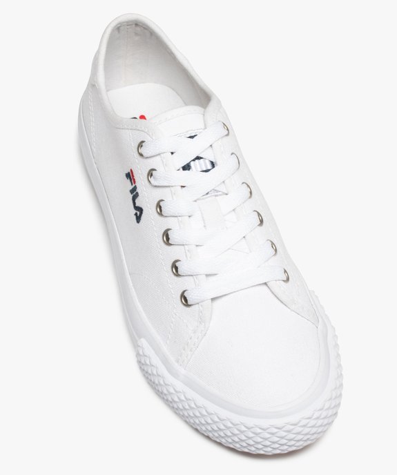 Tennis femme en toile unie à lacets – Fila Pointer  vue5 - FILA - GEMO