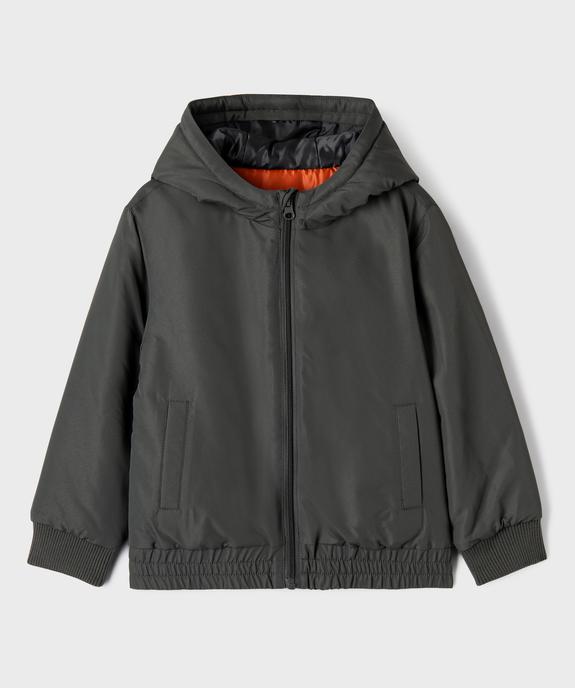 Blouson à capuche finement matelassé garçon vue1 - GEMO 4G GARCON - GEMO