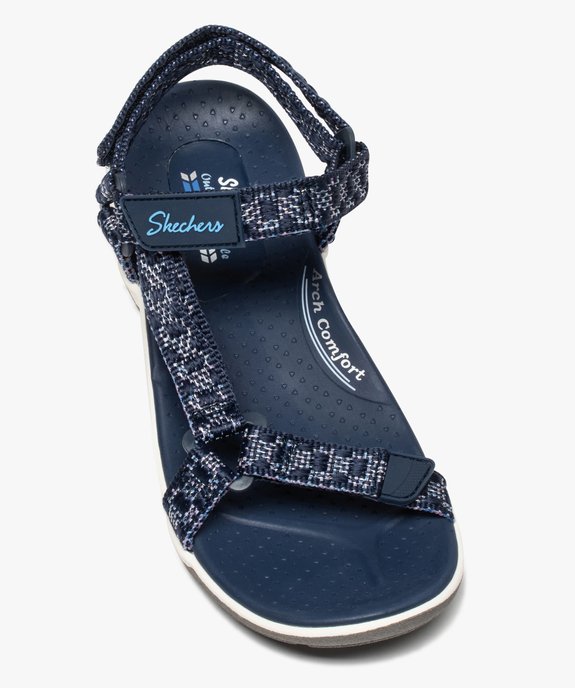 Sandales femme tout terrain à scratch - Skechers vue5 - SKECHERS - GEMO