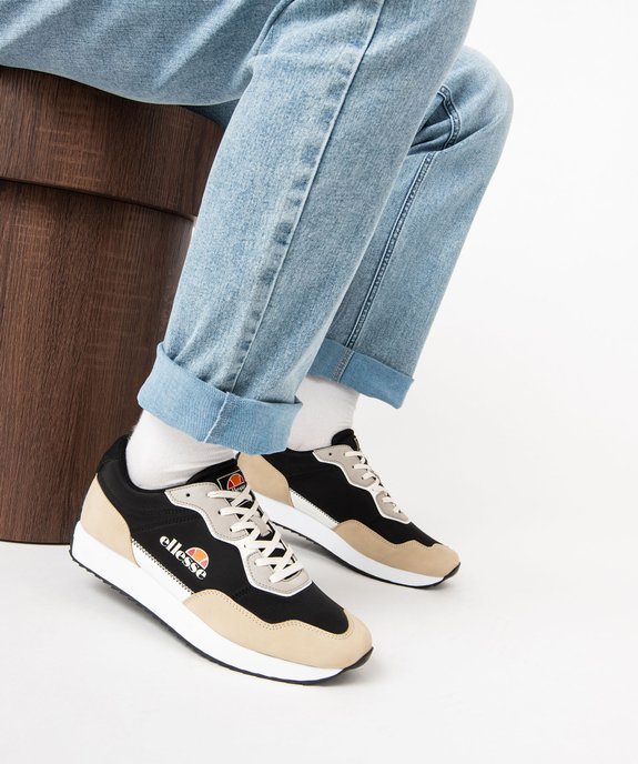 Baskets homme à lacets bi-matière - Ellesse vue1 - ELLESSE - GEMO