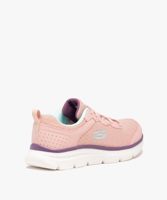 Baskets femme running à paillettes - Skechers vue4 - SKECHERS - GEMO