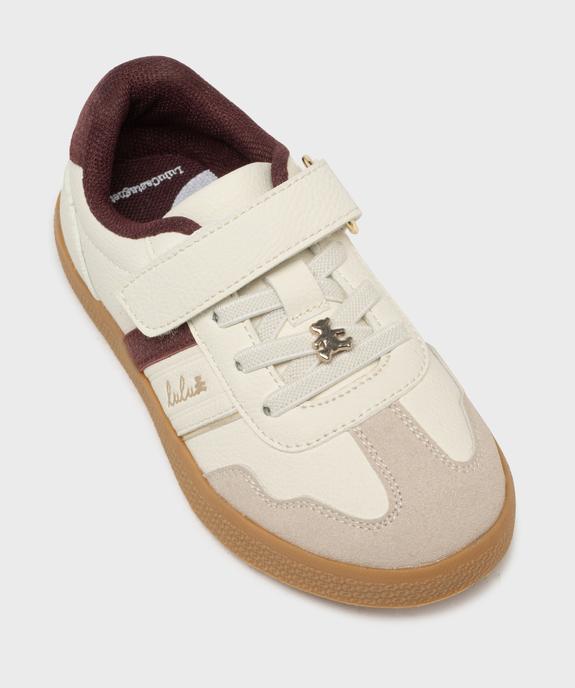 Baskets à scratch look vintage fille - LuluCastagnette  vue5 - LULUCASTAGNETTE - GEMO